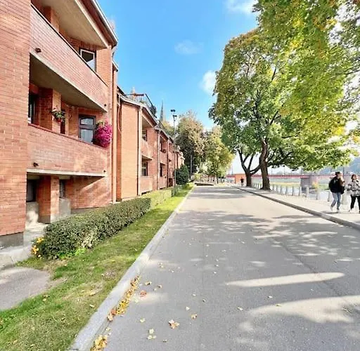 Appartement Riverfront 1bd Old Town By Hostlovers Kaunas